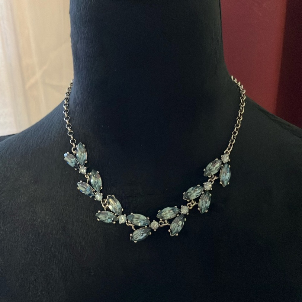 Banana Republic Blue Crystal Necklace
